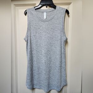 Athleta Gray Sleeveless Top, Small